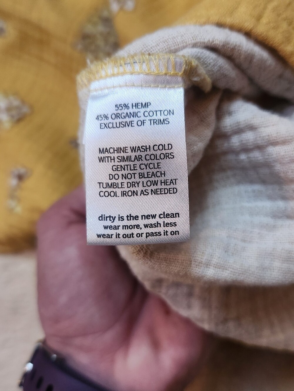 Toad&co Tank Xs Mustard Yellow Floral Tank Top - Picture 6 of 6